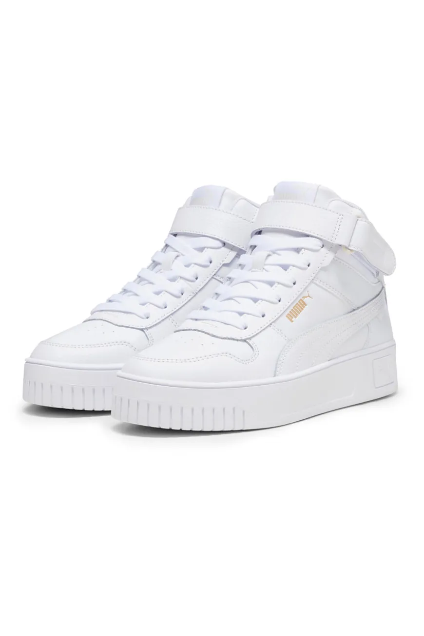 Sneakers Mid-Cut Puma Carina Street Mid Bianche