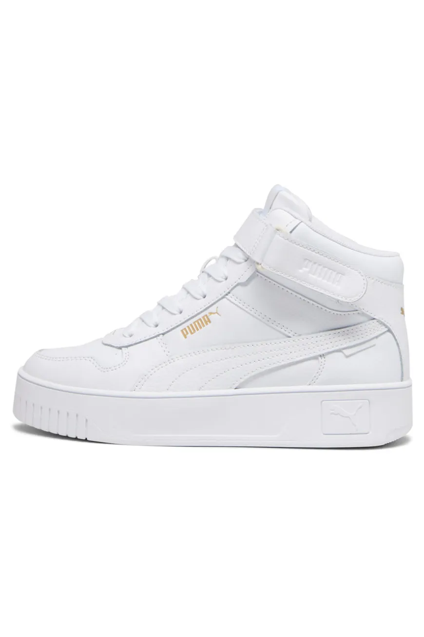 Sneakers Mid-Cut Puma Carina Street Mid Bianche