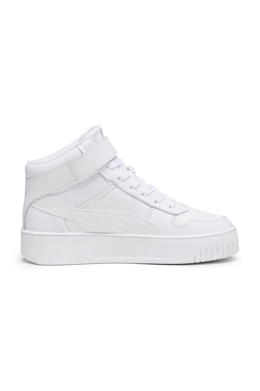 Sneakers Mid-Cut Puma Carina Street Mid Bianche