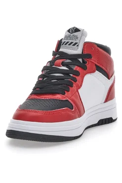 Sneakers Mid Cut Rosse Kobe Tumble-COTTON BELT