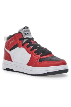 Sneakers Mid Cut Rosse Kobe Tumble-COTTON BELT