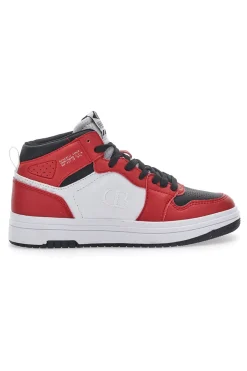 Sneakers Mid Cut Rosse Kobe Tumble-COTTON BELT