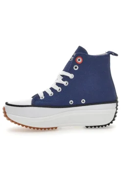 Sneakers Mid Cut 8291 Blu-SWEET YEARS New