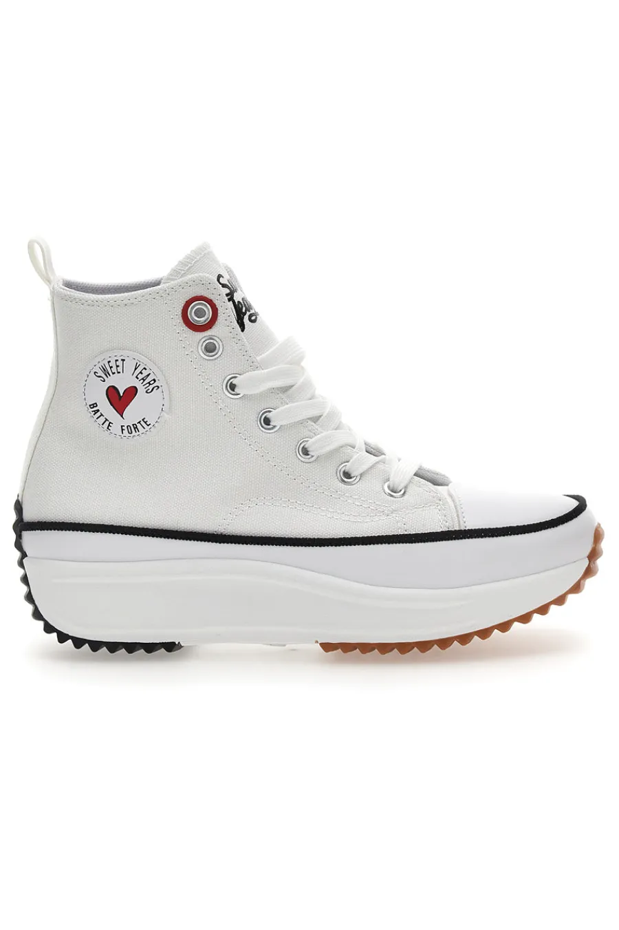 Sneakers Mid Cut 8291 Bianche-SWEET YEARS Online