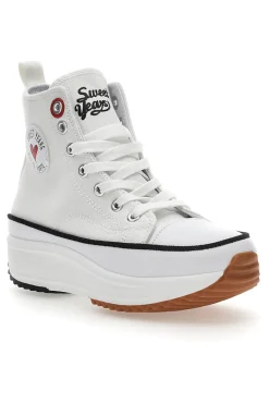 Sneakers Mid Cut 8291 Bianche-SWEET YEARS Online