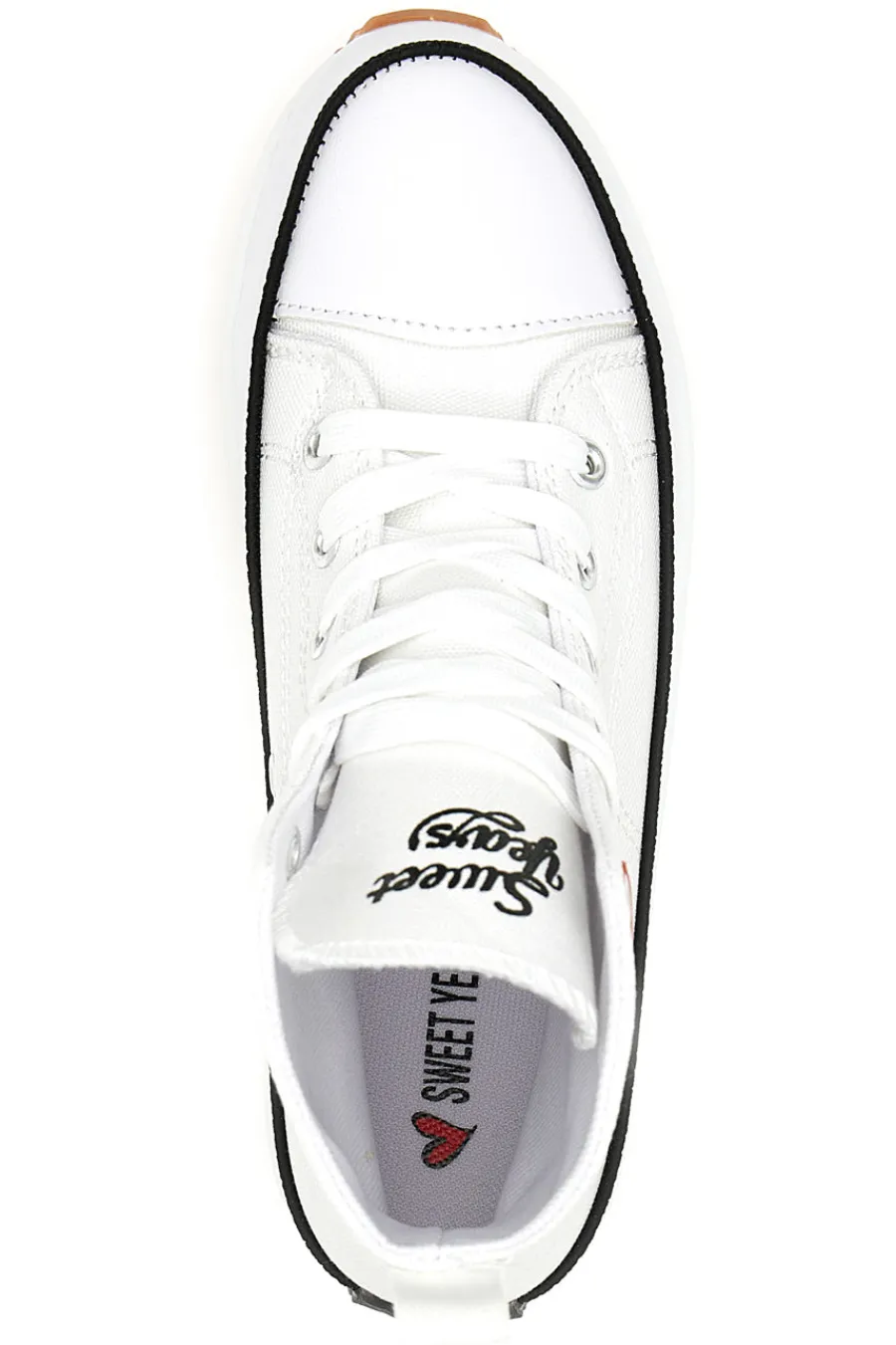 Sneakers Mid Cut 8291 Bianche-SWEET YEARS Online