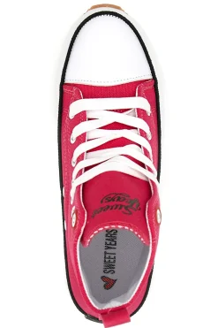 Sneakers Mid Cut 8291 Fucsia-SWEET YEARS New