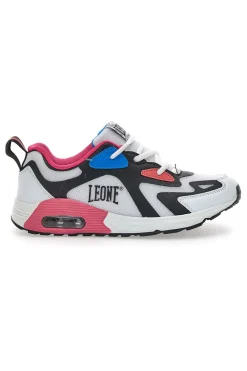Sneakers Multicolor Con Logo Laterale W0508-LEONE Outlet