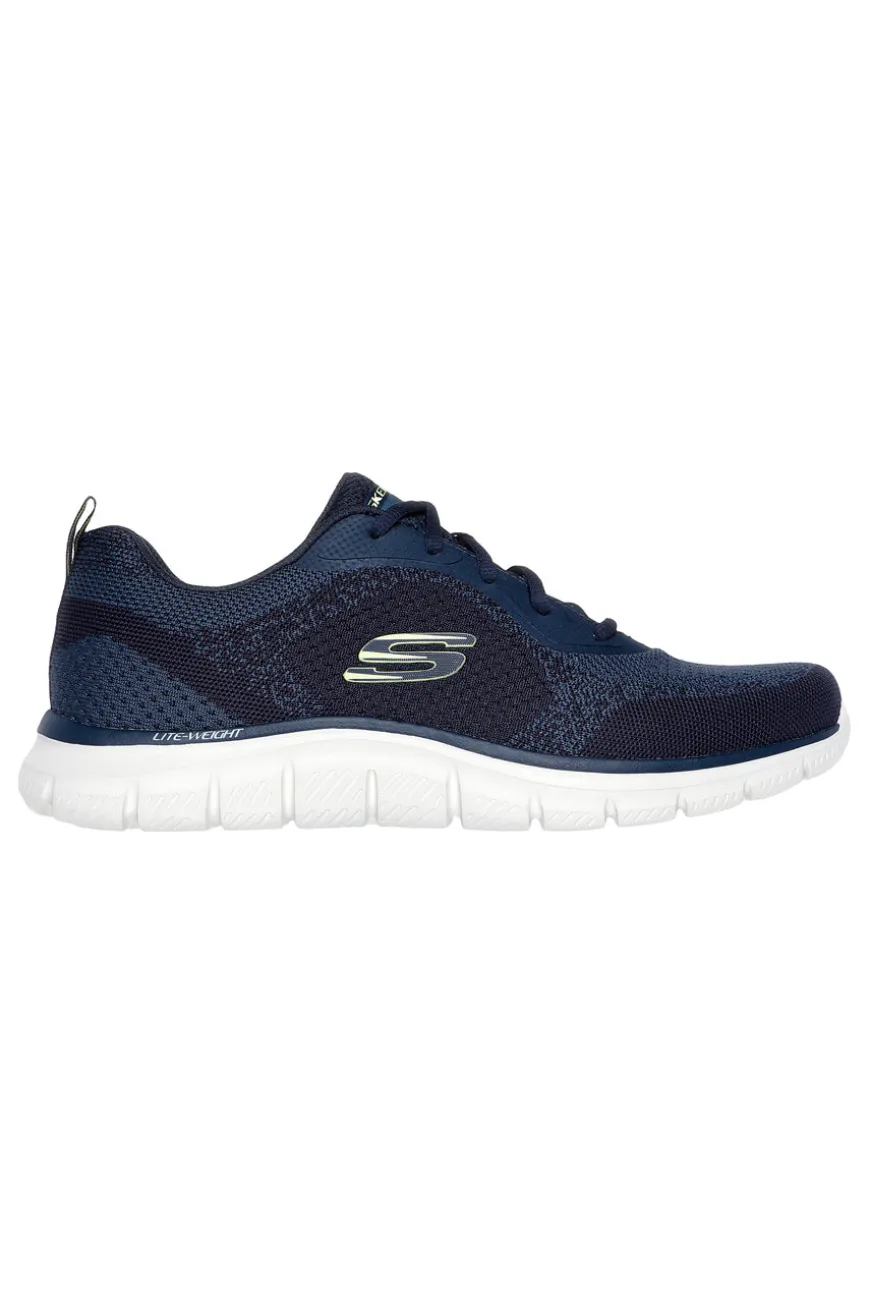 Sneakers Navy con soletta in Memory Foam SKECHERS TRACK GLENDOR