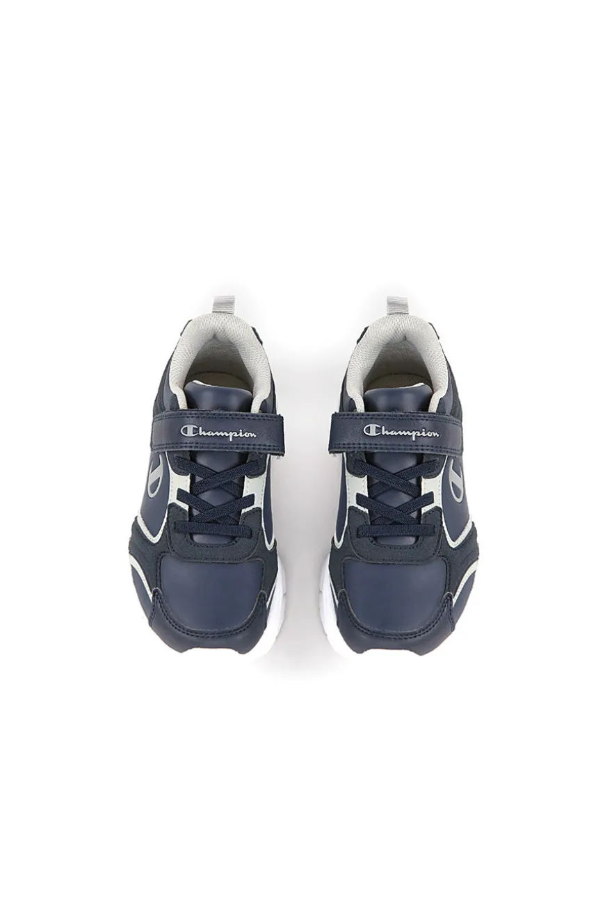Sneakers navy con velcro champion count b ps