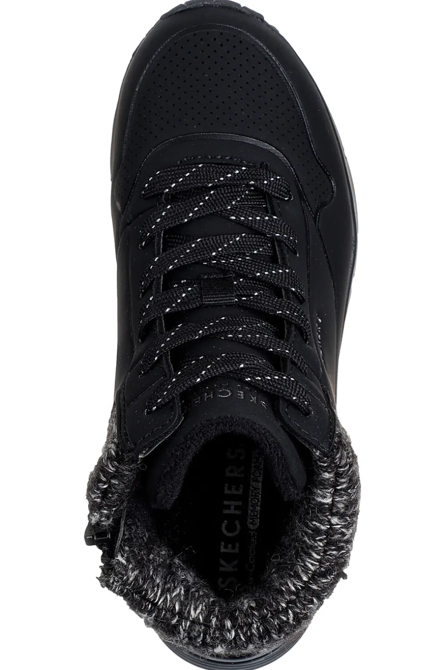 Sneakers nere alte con collo in maglia Skechers Uno Gen1 Darling Daze