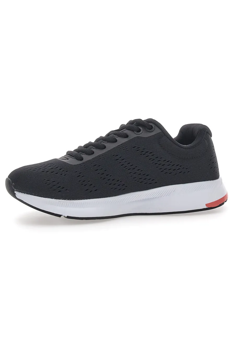 Sneakers Nere con Dettagli Corallo e Tomaia in Mesh JAUNT-CHAMPION Hot