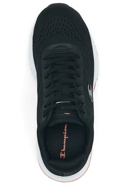 Sneakers Nere con Dettagli Corallo e Tomaia in Mesh JAUNT-CHAMPION Hot