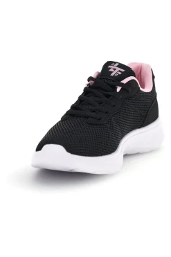 Sneakers nere con dettagli rosa in mesh 155BK070903-2T2L Online