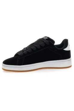 Sneakers nere con effetto velluto e profilo bianco EV087-EVERLAST Online
