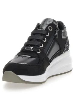Sneakers nere con glitter e zip laterale 51751C1120-MARIELLA BURANI Clearance