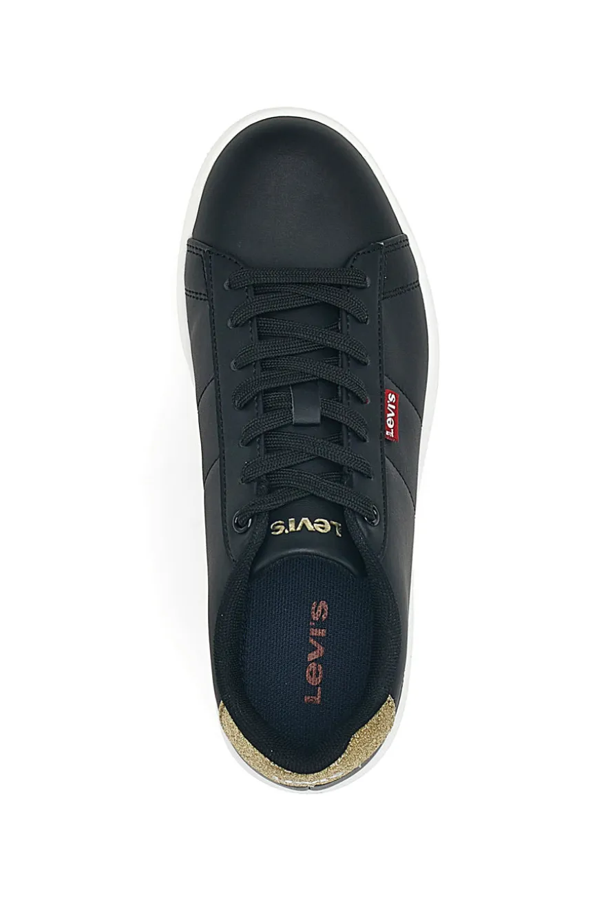 SNEAKERS NERE CON LACCI LEVI'S VAVE0201S