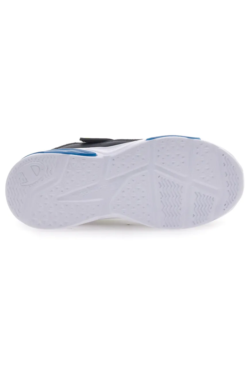 Sneakers Nere Con Luci e Strappo in Velcro Champion Wave B Ps