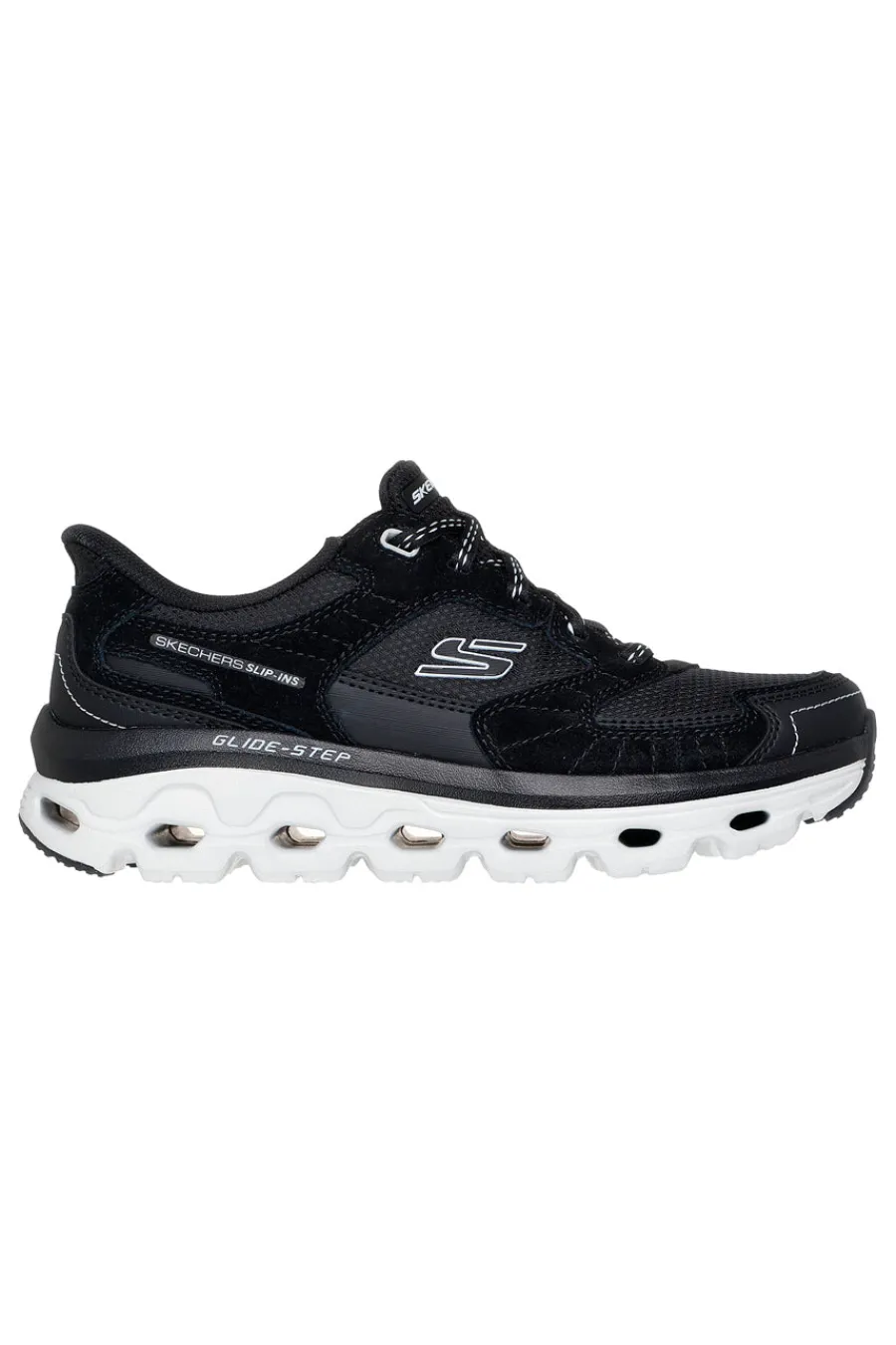 Sneakers nere con Memory Foam Glide-Step Sole Paradise Valley-SKECHERS