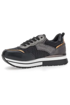 Sneakers Nere Con Platform 23011-MISS PAPPALEA Discount