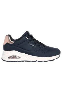 Sneakers nere con suola bianca e dettagli oro Uno Golden Air-SKECHERS Sale
