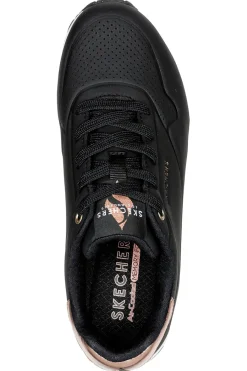 Sneakers nere con suola bianca e dettagli oro Uno Golden Air-SKECHERS Sale