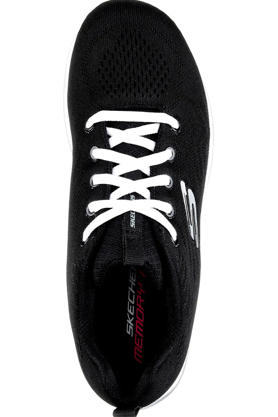Sneakers nere con suola bianca in mesh e Memory Foam Graceful Get Connected-SKECHERS Outlet