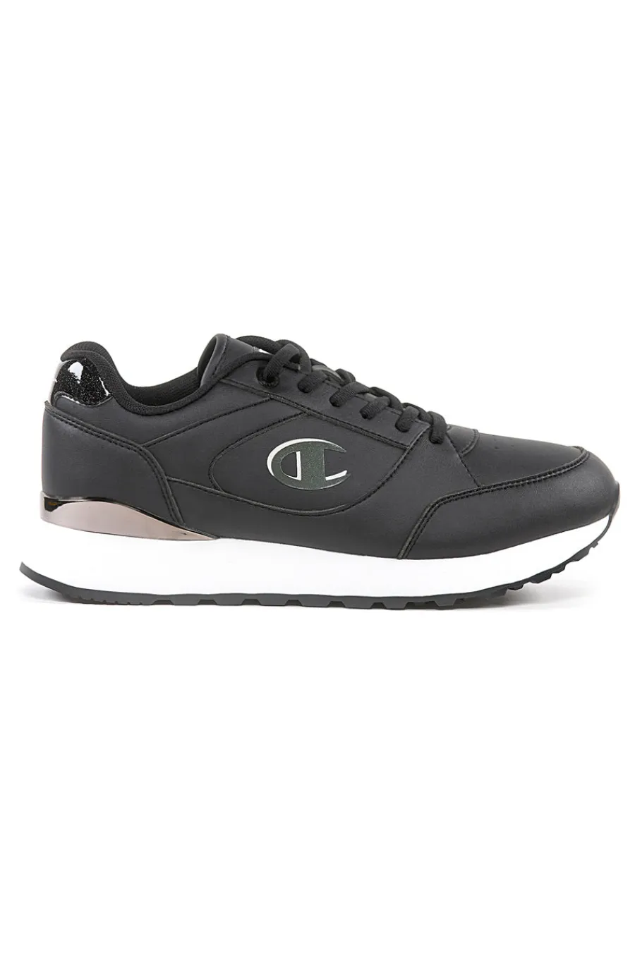 Sneakers Nere con Suola Bianca RR CHAMPII PLAR ELEMENT LOW-CHAMPION