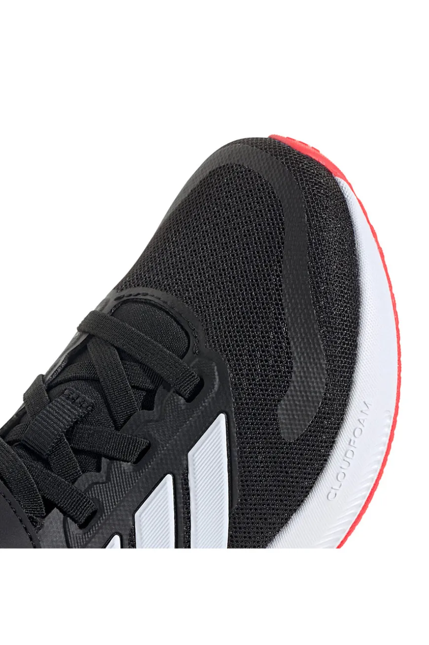 Sneakers nere con suola rossa e chiusura a strappo Adidas Runfalcon 5 EL C