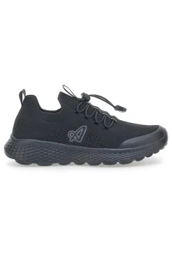 Sneakers Nere con Tomaia in Mesh e Chiusura Elastica AU25W107-AUSTRALIAN Hot