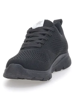 Sneakers Nere con Tomaia in Mesh ELLIE-COTTON BELT Discount