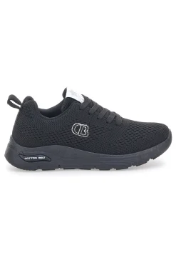 Sneakers Nere con Tomaia in Mesh ELLIE-COTTON BELT Discount