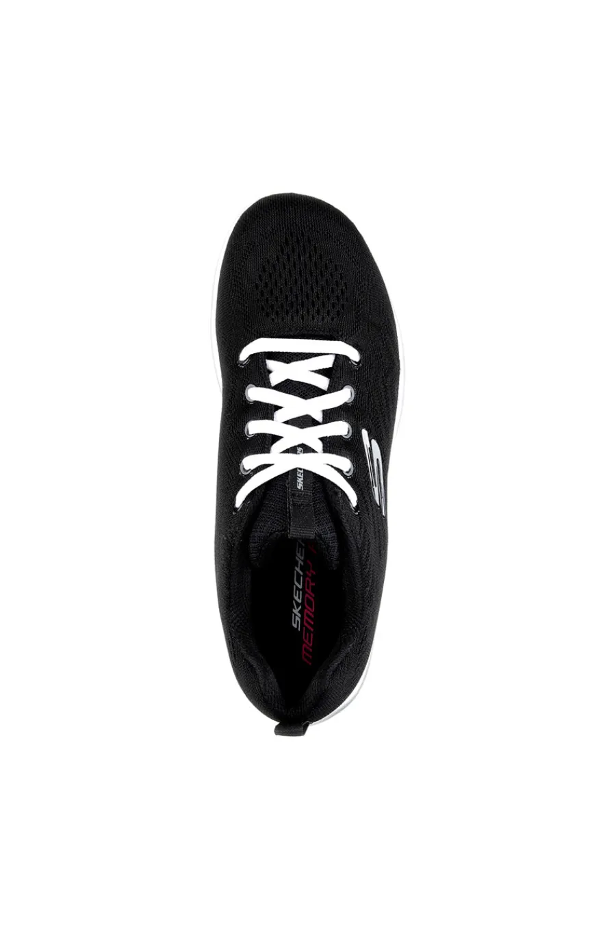 Sneakers Nere e Bianche Con Pianta Larga Graceful Get Connected-SKECHERS Clearance
