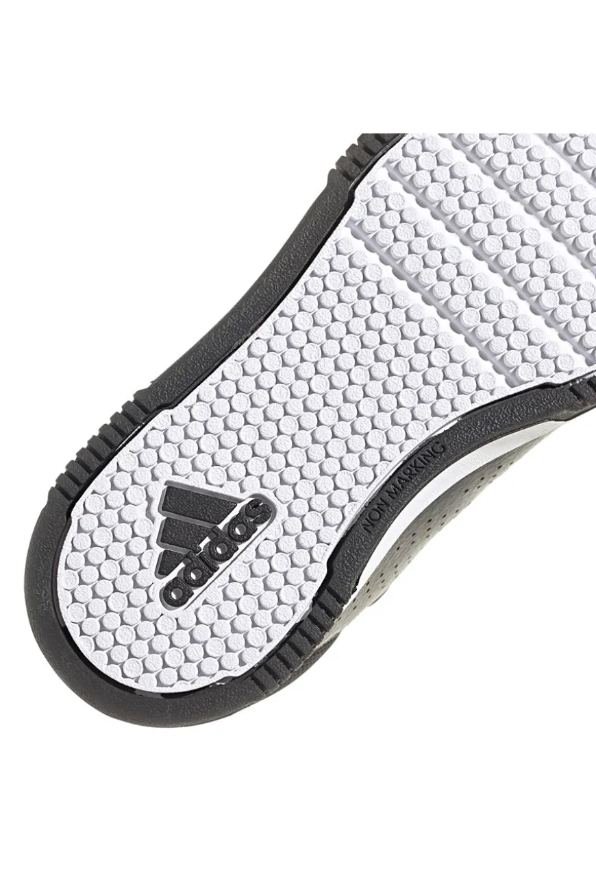 Sneakers nere e bianche con strappi Adidas Tensaur Sport 2.0 Cf k
