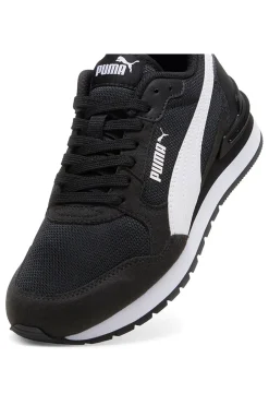Sneakers nere e bianche in mesh ST Runner v4 Mesh Jr-PUMA Sale