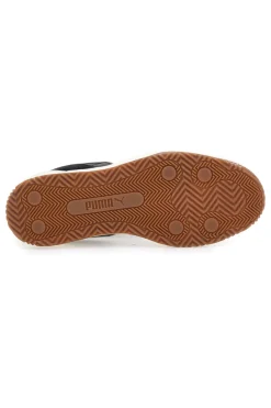 Sneakers nere e bianche suola marrone Puma Tifosi SD