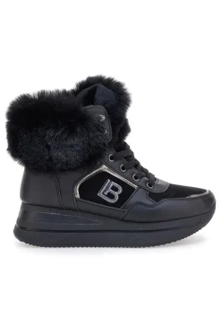 Sneakers nere imbottite con pelliccia sintetica 9257-LAURA BIAGIOTTI Sale