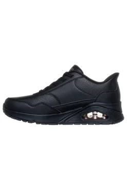 Sneakers nere in duraleather con Air-Cooled Memory Foam Uno Banksia Luxe-SKECHERS Hot