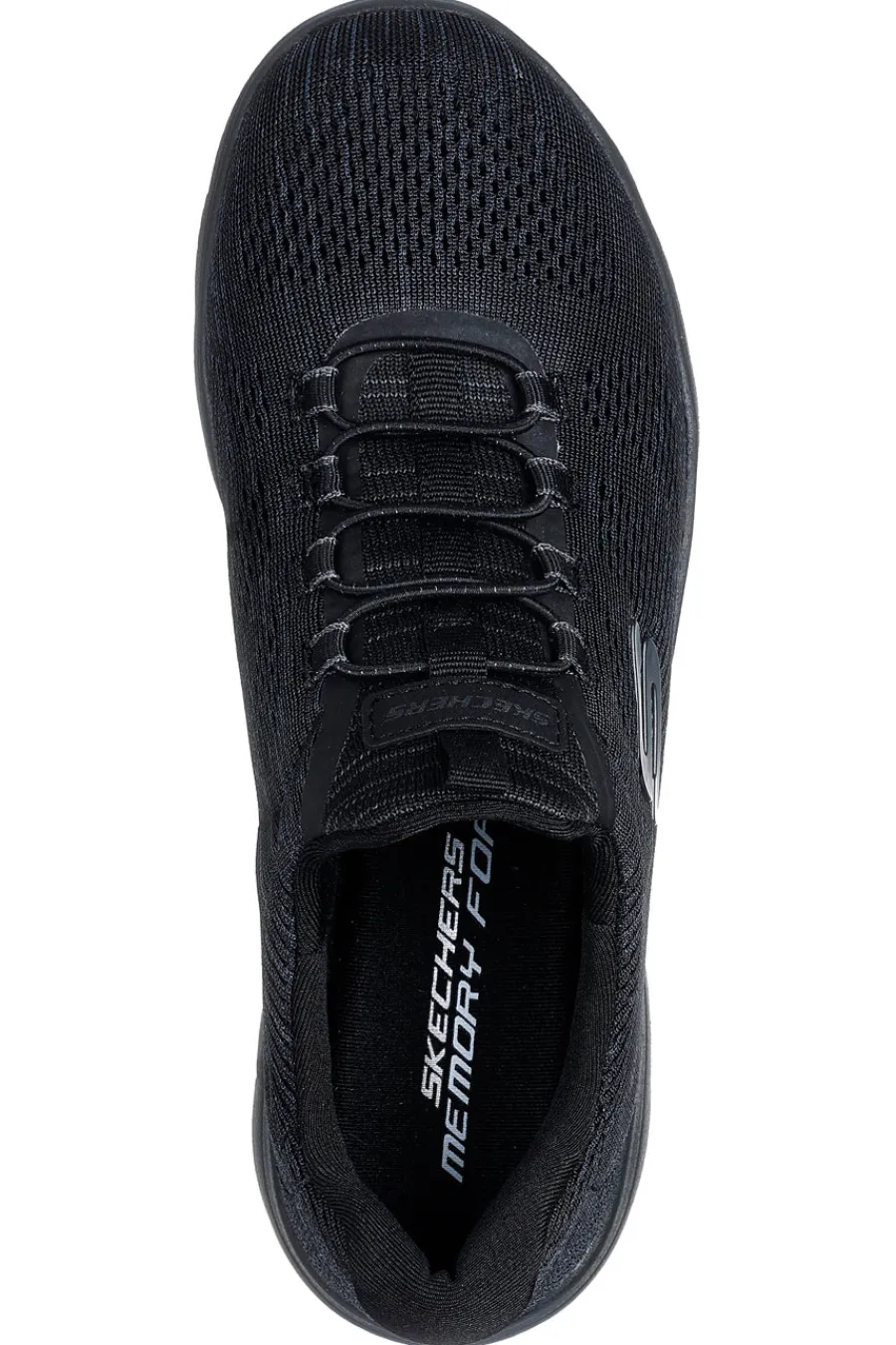 Sneakers nere in mesh con Memory Foam Summits Fun Flare-SKECHERS