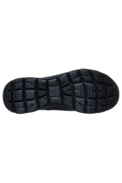 Sneakers nere in mesh con Memory Foam Summits Fun Flare-SKECHERS