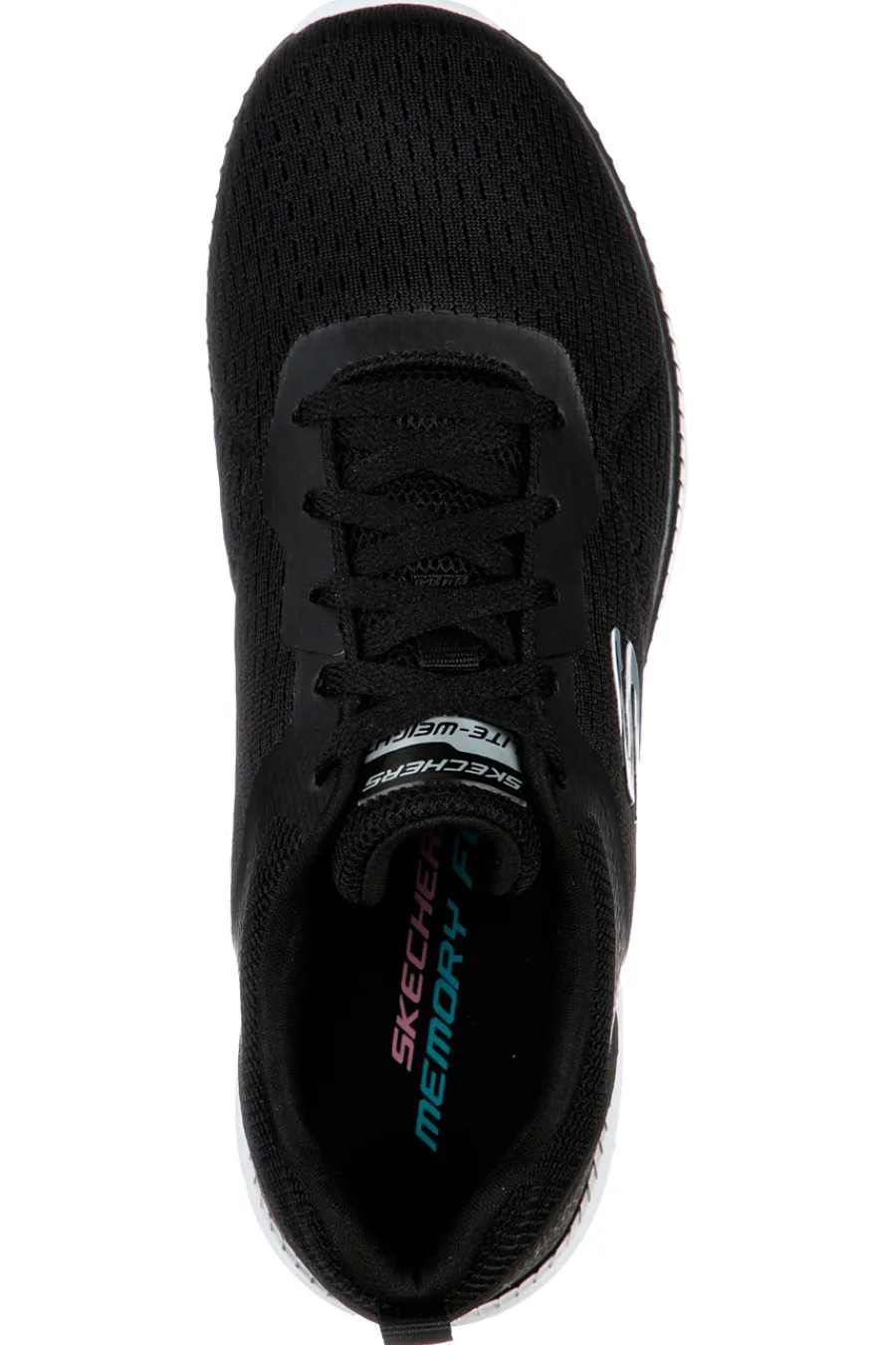 Sneakers nere in mesh con Memory Foam Bountiful Quick Path-SKECHERS Discount