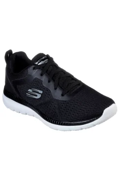 Sneakers nere in mesh con Memory Foam Bountiful Quick Path-SKECHERS Discount