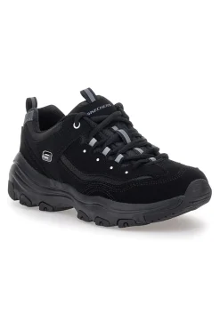 Sneakers nere in pelle e mesh con Memory Foam I-Conik-SKECHERS Online