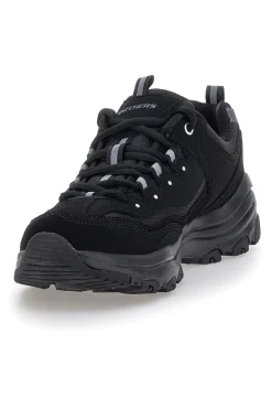 Sneakers nere in pelle e mesh con Memory Foam I-Conik-SKECHERS Online