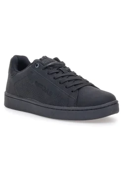 Sneakers nere in simil nabuk con logo traforato Gas GAM524117