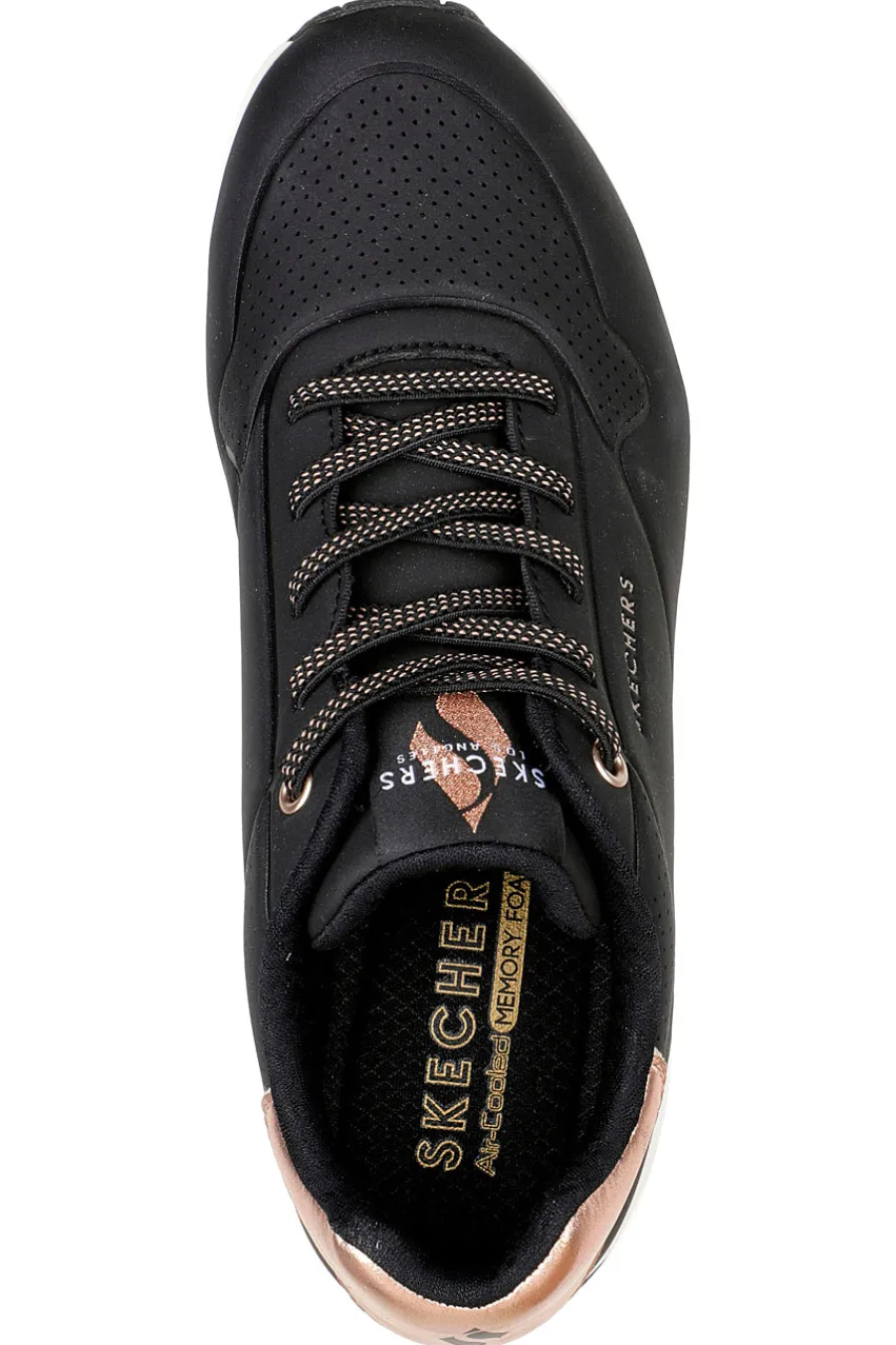 Sneakers Nere Street Uno Shimmer Away-SKECHERS