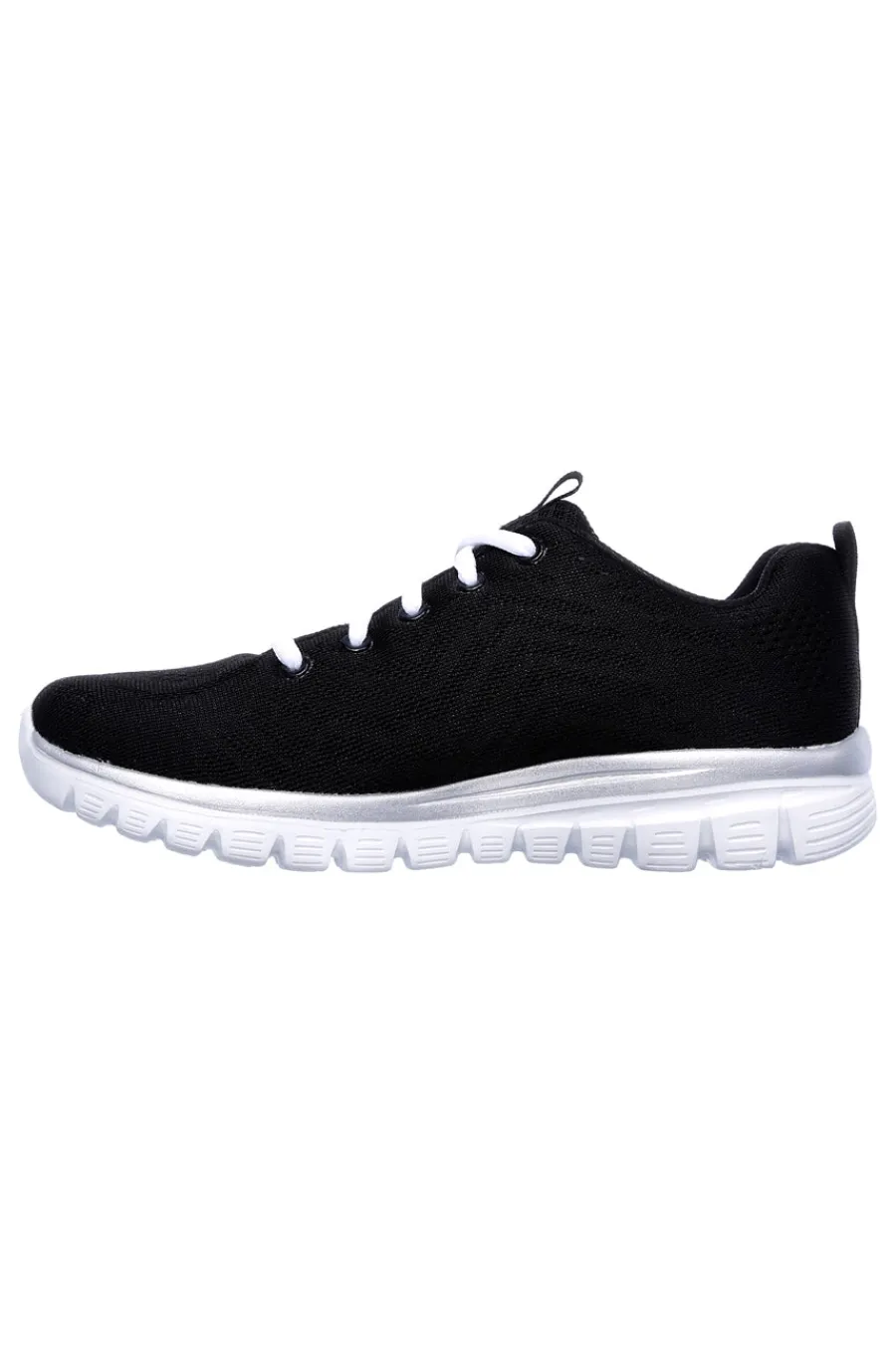 Sneakers bianco Memory Foam Graceful Get Connected-SKECHERS Sale