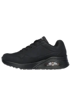 Sneakers nero con suola ammortizzata Uno Stand On Air-SKECHERS New