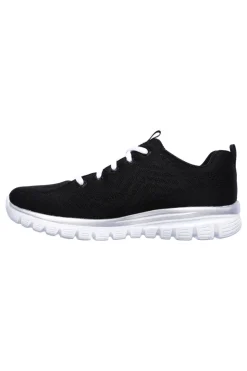 Sneakers Nero da Donna Skechers Graceful Get Connected