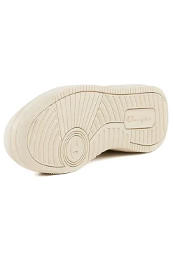 Sneakers Panna con Dettagli Argento RD18 LOW-CHAMPION Clearance